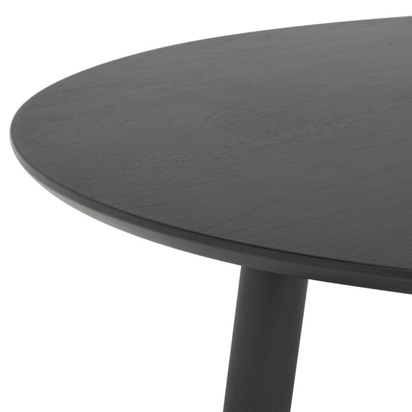 Safavieh Beck Round Coffee Table - Modern Jet Black Design With Glamorous Gold Accents For Chic Living Spaces COF5801A