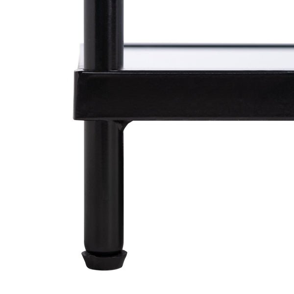 Safavieh Cathal Modern Glam Three-Tier Glass & Mirror Coffee Table - Elegant Storage For Chic Interiors COF6204A