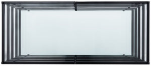 Safavieh Cathal Modern Glam Three-Tier Glass & Mirror Coffee Table - Elegant Storage For Chic Interiors COF6204A