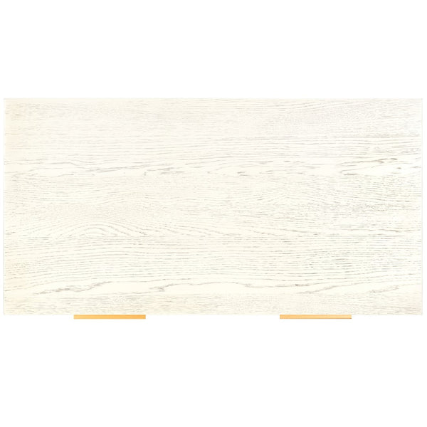 Safavieh Pierre 2 Drawer Coffee Table White Washed / Gold COF6404B