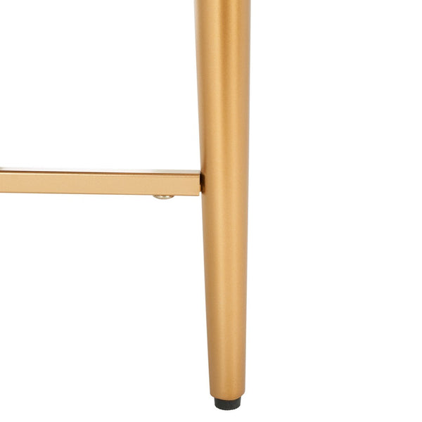 Safavieh Pierre 2 Drawer Coffee Table Black / Gold COF6404C