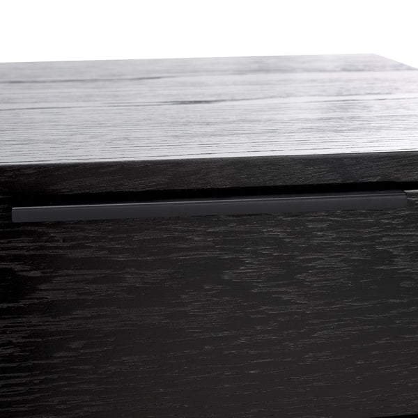 Safavieh Pierre 2 Drawer Coffee Table Black COF6404D