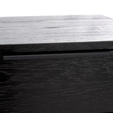 Safavieh Pierre 2 Drawer Coffee Table Black COF6404D