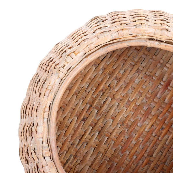 Safavieh Klarysa Bohemian Rattan Coffee Table With Removable Wood Top - Perfect For Coastal Living Spaces! COF6502A
