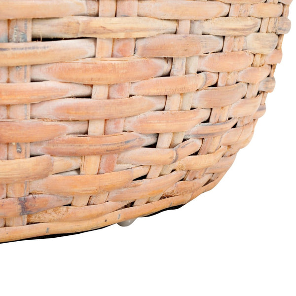 Safavieh Klarysa Bohemian Rattan Coffee Table With Removable Wood Top - Perfect For Coastal Living Spaces! COF6502A