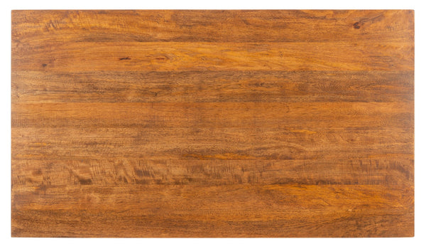 Safavieh Allester Rustic Mango Wood Coffee Table With Rattan Drawer – Stylish Storage For Any Living Room COF6504A
