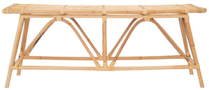 Safavieh Montgomery Rattan Coffee Table - Elegant Rustic Design, Durable Jawit Rattan, Perfect For Coastal Decor COF6506A