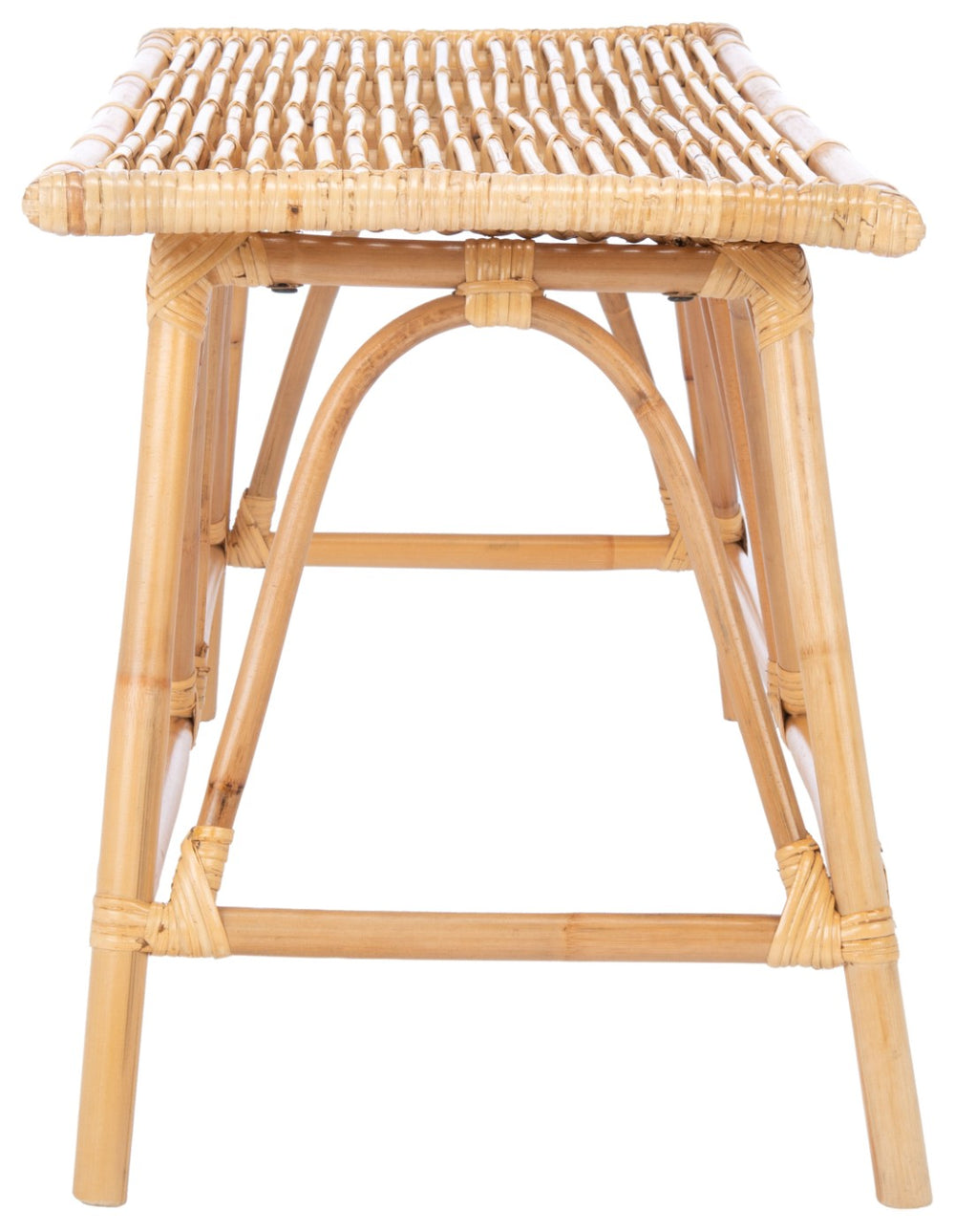 Safavieh Montgomery Rattan Coffee Table - Elegant Rustic Design, Durable Jawit Rattan, Perfect For Coastal Decor COF6506A