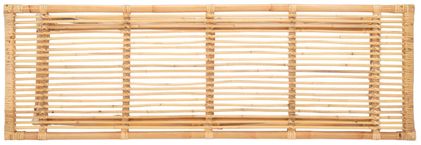 Safavieh Montgomery Rattan Coffee Table - Elegant Rustic Design, Durable Jawit Rattan, Perfect For Coastal Decor COF6506A