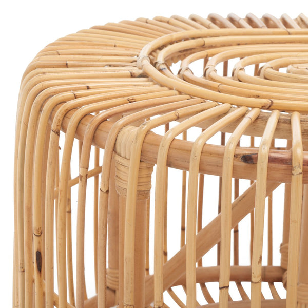 Safavieh Jabez Oval Coffee Table - Tropical Rattan Design For Coastal Living, Boho Style, And Daily Use Natural COF6509A