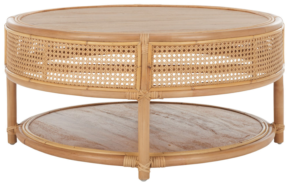 Safavieh Arvid Coffee Table XII23 Natural Rattan COF6512A