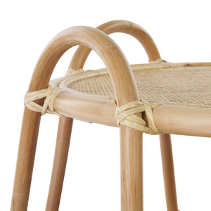 Safavieh Althea Coffee Table – Handcrafted Rattan Elegance With Intricate Weave Design For Your Living Space Natural Rattan Cof6513a