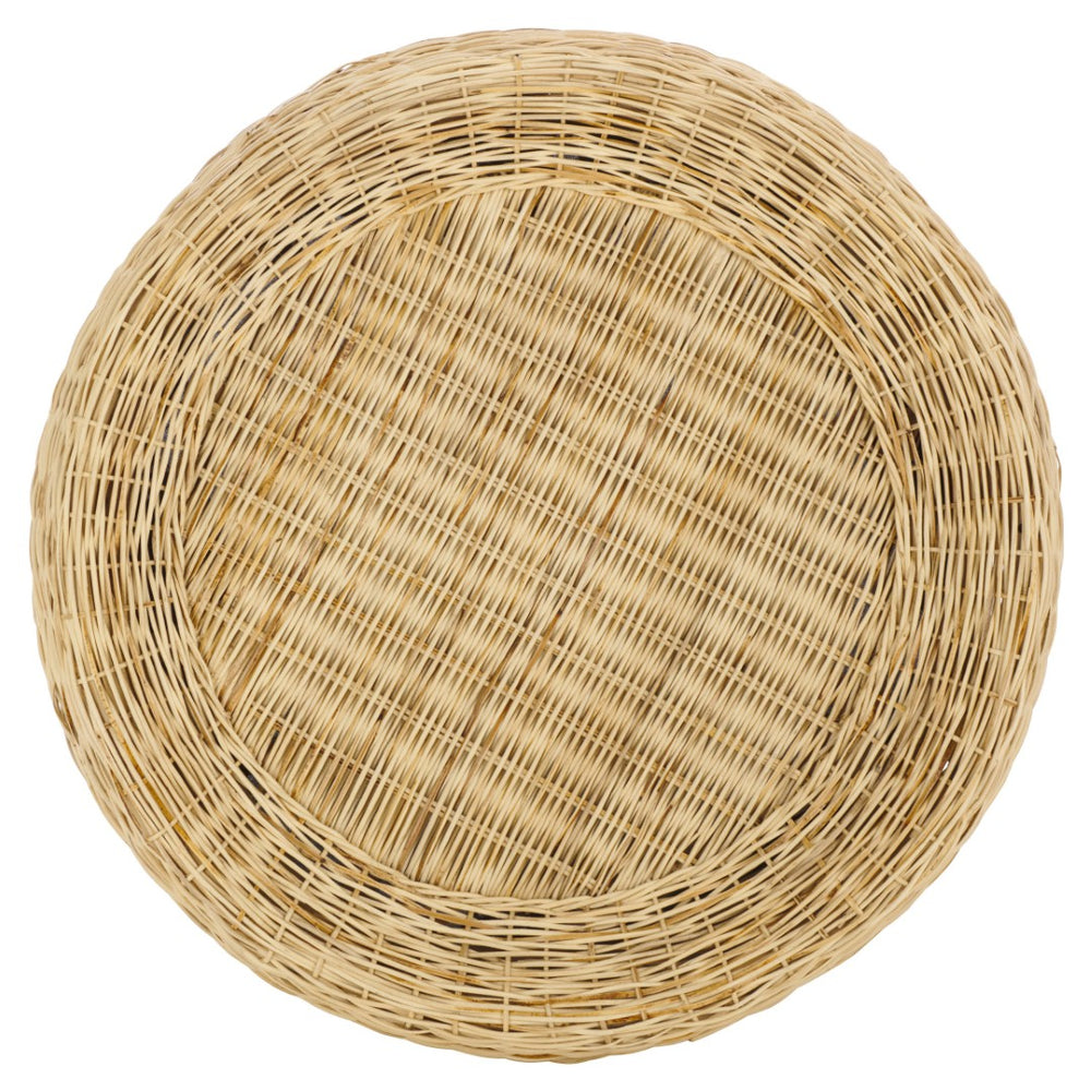 Safavieh Mordekai Round Coffee Table - Handcrafted Rattan Design, Rustic Charm For Modern Living Spaces COF6514A
