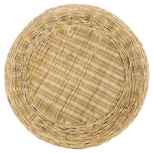 Safavieh Mordekai Round Coffee Table – Handcrafted Rattan & Leles, Rustic Charm For Stylish Living Spaces Natural Rattan,Leles Cof6514a