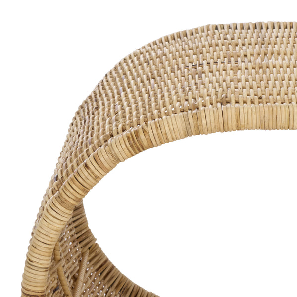 Safavieh Tamo Coffee Table - Light Natural Elegance With Rattan And Metal, Perfect For Stylish Living Spaces Light Natural , Metal ,Rattan Cof6515a