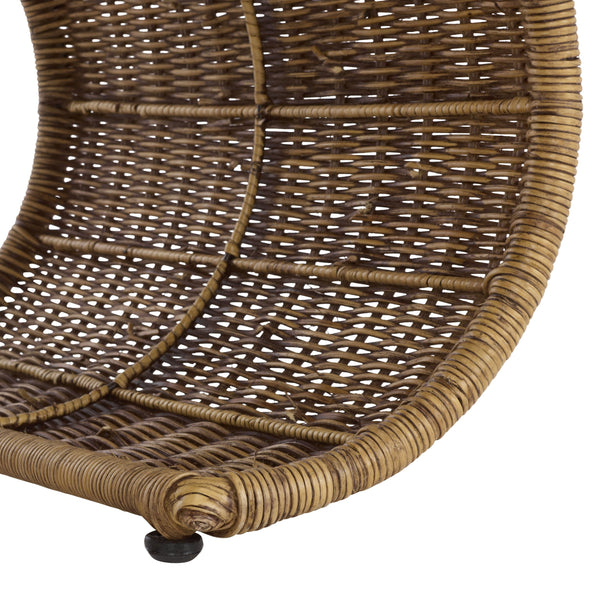 Safavieh Tamo Coffee Table - Light Natural Elegance With Rattan And Metal, Perfect For Stylish Living Spaces Honey Brown Wash Metal ,Rattan Cof6515b