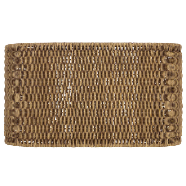 Safavieh Tamo Coffee Table - Light Natural Elegance With Rattan And Metal, Perfect For Stylish Living Spaces Honey Brown Wash Metal ,Rattan Cof6515b