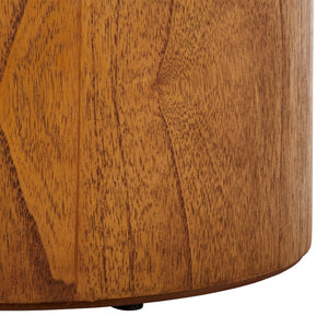 Safavieh Devin Round Pedestal Coffee Table - Rustic Charm Meets Industrial Style For Any Living Space Decor Natural COF6600A
