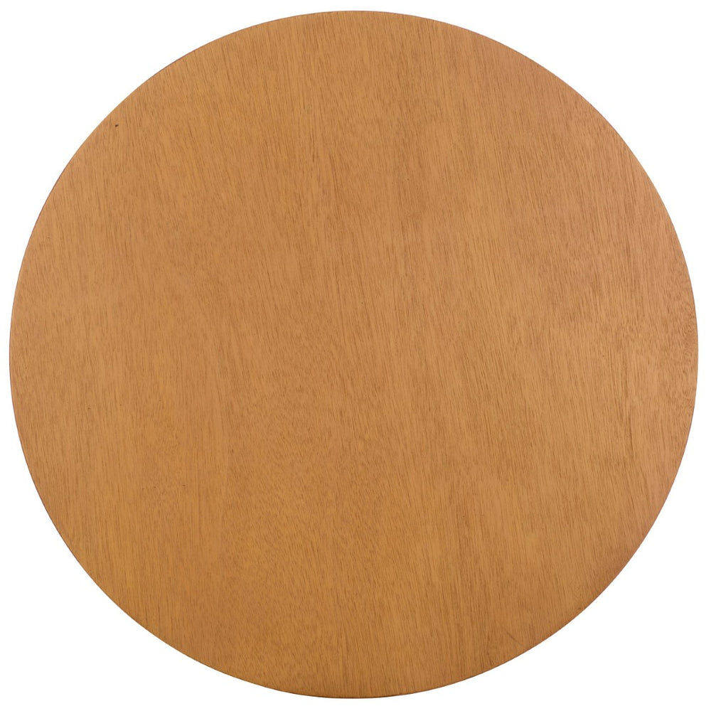 Safavieh Alecto Round Coffee Table – Stylish Bayur Wood With White-Wash Finish, Perfect For Cozy Living Spaces COF6601E
