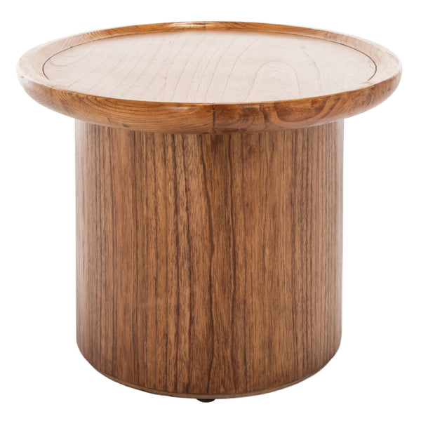 Safavieh Flyte Oval Coffee Table - Rustic-Chic Design With Natural Wood Finish For Stylish Living Spaces COF6602A