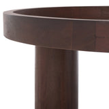 Safavieh Meek 3 Leg Round Coffee Table Brown COF6603B