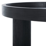 Safavieh Meek 3 Leg Round Coffee Table Black COF6603D