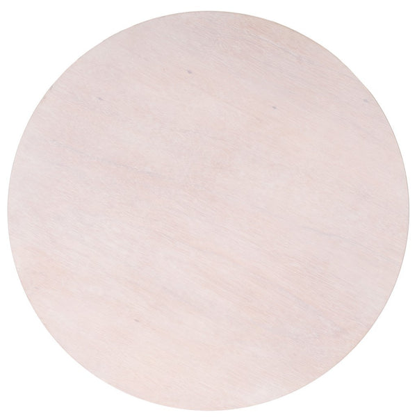 Safavieh Mork 3 Leg Round Coffee Table White Wash COF6604C