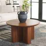 Safavieh Dominic Coffee Table Natural 30" x 30" x 16"