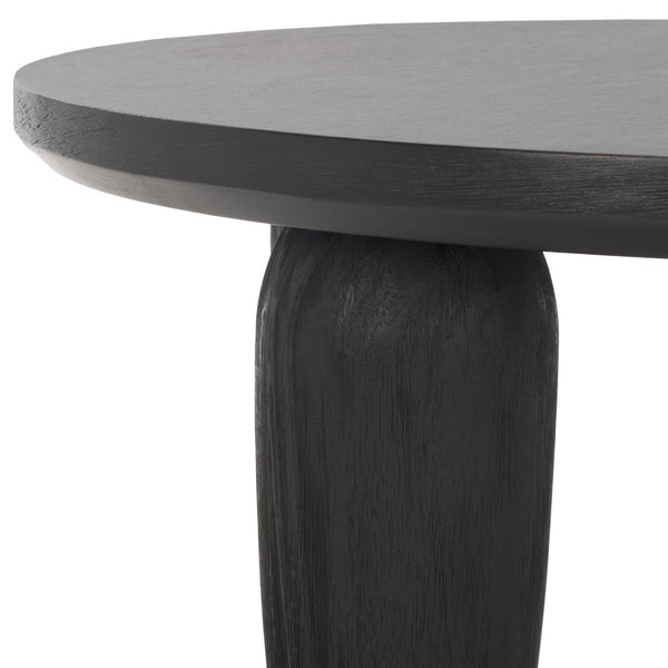Safavieh Marthe Coffee Table - Contemporary Black & Gold Design, Durable Bayur Wood, Chic Living Room Centerpiece COF6609A