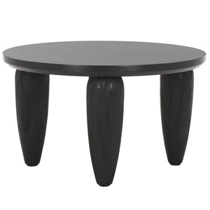 Safavieh Marthe Coffee Table - Contemporary Black & Gold Design, Durable Bayur Wood, Chic Living Room Centerpiece COF6609A