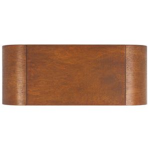 Safavieh Liasonya Curved Coffee Table – Contemporary Elegance Meets Functionality For Your Living Space Decor Natural Wood, Mdf,Veneer Meranti Cof6610a