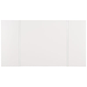 Safavieh Tristan Modern Rectangular Coffee Table - Sculptural Minimalist Design For Contemporary Spaces White COF7000E
