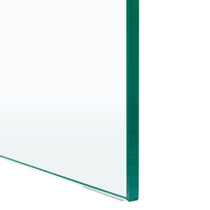 Safavieh Jacob Modern Coffee Table With Glass Legs – Sleek Rectangular Design For Contemporary Living Spaces Light Concrete / Clear Glass Legs COF7001D