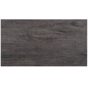 Safavieh Cedric Rectangular Mid-Century Modern Coffee Table – Stylish Scandinavian Design For Any Living Space Black Oak / Black COF7007D