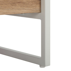 Safavieh Aurelian Coffee Table - Elegant White Faux Marble Top With Sleek Black Metal Base For Modern Spaces COF7016A