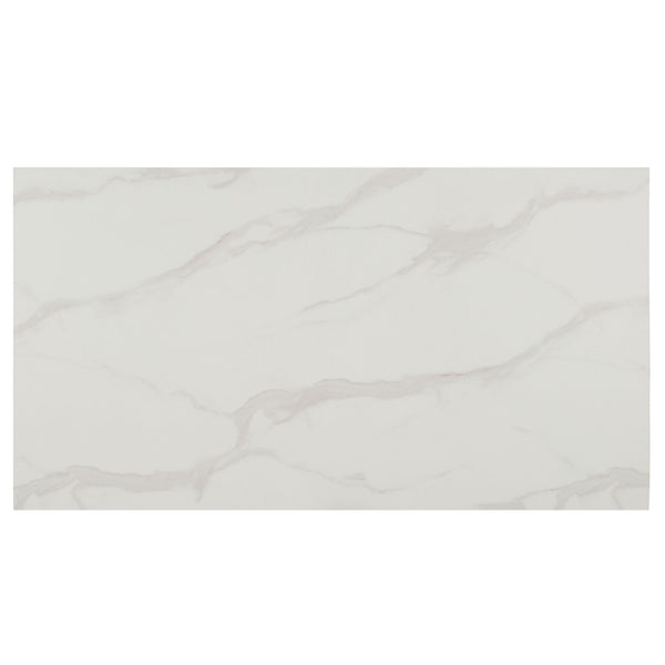 Safavieh Aurelian Coffee Table - Elegant White Faux Marble Top With Sleek Black Metal Base For Modern Spaces COF7016A