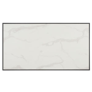 Safavieh Acelin Contemporary Coffee Table - Minimalist Design With Elegant Faux Marble Top And Sturdy Base White Faux Marble / Black COF7017A