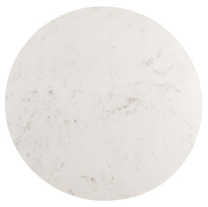Safavieh Mila Pedestal Coffee Table – Luxurious Vintage-Inspired Design With Sculptural Elegance For Any Room White Marble/White COF7200B