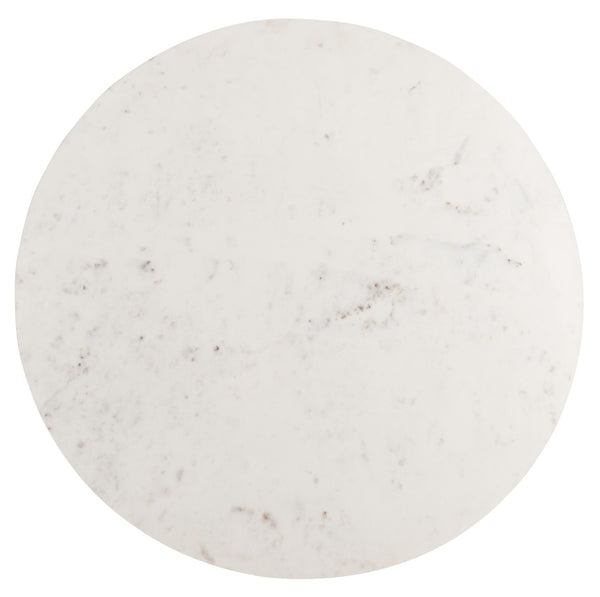 Safavieh Mila Pedestal Coffee Table – Luxurious Vintage-Inspired Design With Sculptural Elegance For Any Room White Marble/White COF7200B