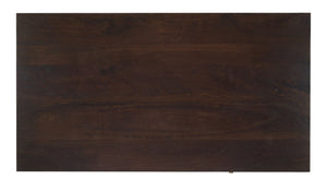 Safavieh Lexington Coffee Table - Modern Chic Design With Handcrafted Details And Ample Storage For Your Home Walnut COF9006A