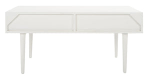 Safavieh Lexington Coffee Table - Modern Chic Design With Handcrafted Details And Ample Storage For Your Home White Wash COF9006B