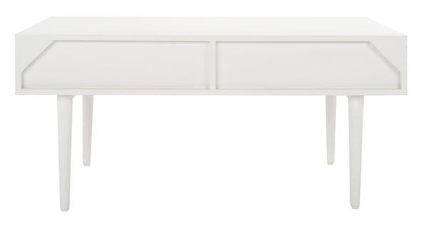 Safavieh Lexington Coffee Table - Modern Chic Design With Handcrafted Details And Ample Storage For Your Home White Wash COF9006B
