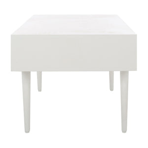 Safavieh Lexington Coffee Table - Modern Chic Design With Handcrafted Details And Ample Storage For Your Home White Wash COF9006B