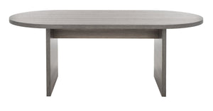 Safavieh Gareth Coffee Table - Contemporary Capsule Design With Stylish Wood Grain For Modern Living Spaces Slate Grey COF9301A