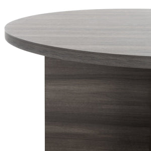 Safavieh Bo Coffee Table - Elegant Round Design With Tapered Base, Perfect For Modern Living Spaces And Decor Slate Grey COF9302A