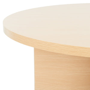 Safavieh Bo Coffee Table - Elegant Round Design With Tapered Base, Perfect For Modern Living Spaces And Decor Natural COF9302B