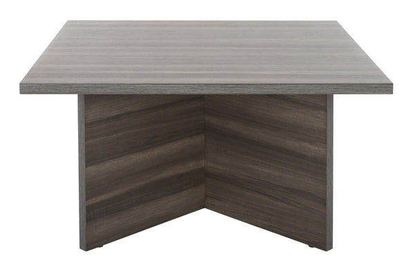 Safavieh Cathen Coffee Table - Modern Rectangular Design With Cross-Shaped Base For Stylish Living Spaces Black COF9303A