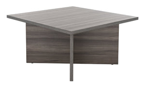 Safavieh Cathen Coffee Table - Modern Rectangular Design With Cross-Shaped Base For Stylish Living Spaces Black COF9303A