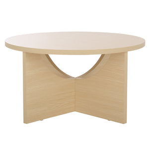 Safavieh Elgin Coffee Table In Sandshade - Elegant Wooden Design For Sophisticated Living Spaces & Decor Sand Wood Cof9307a