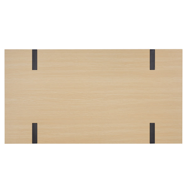 Safavieh Klausner Coffee Table - Elegant Sand & Black Design, Durable Wood & Metal Construction, Stylish Centerpiece Sand ,Black Wood ,Metal Cof9308a